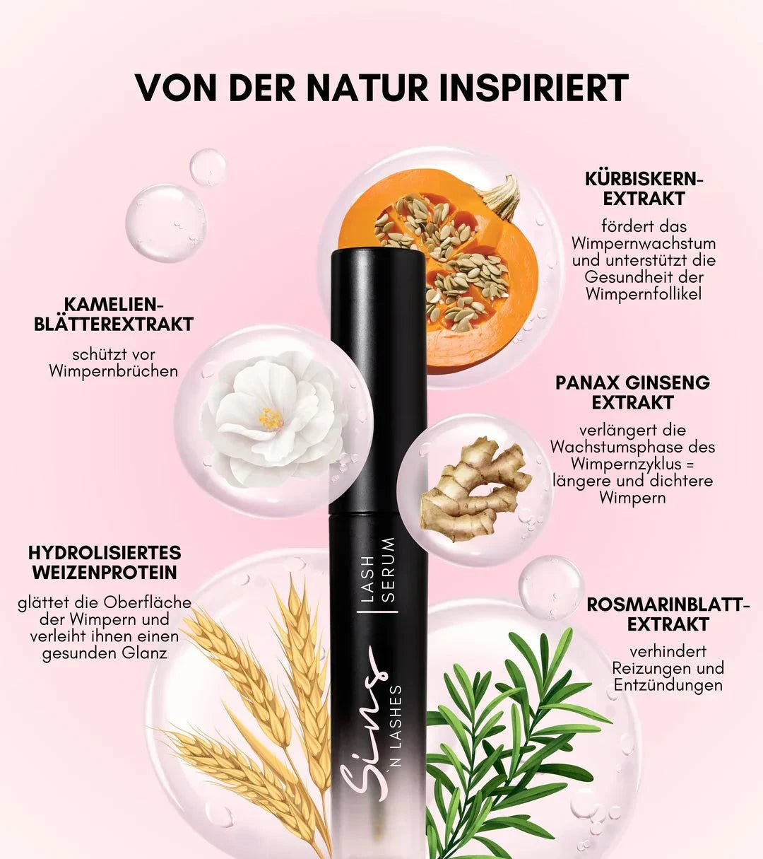Sins 'n Lashes Eyelash Serum Sinsnlashes Kirpik Serumu