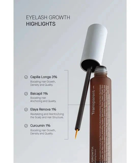 Transparent Lab Eyelash Growth 8ml  Transparent Lab Kirpik Serumu