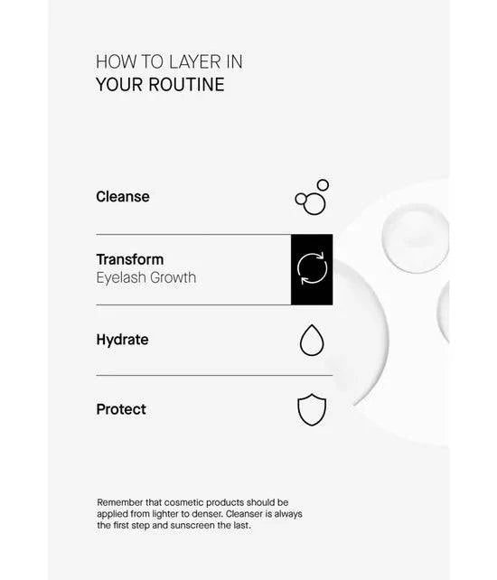 Transparent Lab Eyelash Growth 8ml  Transparent Lab Kirpik Serumu