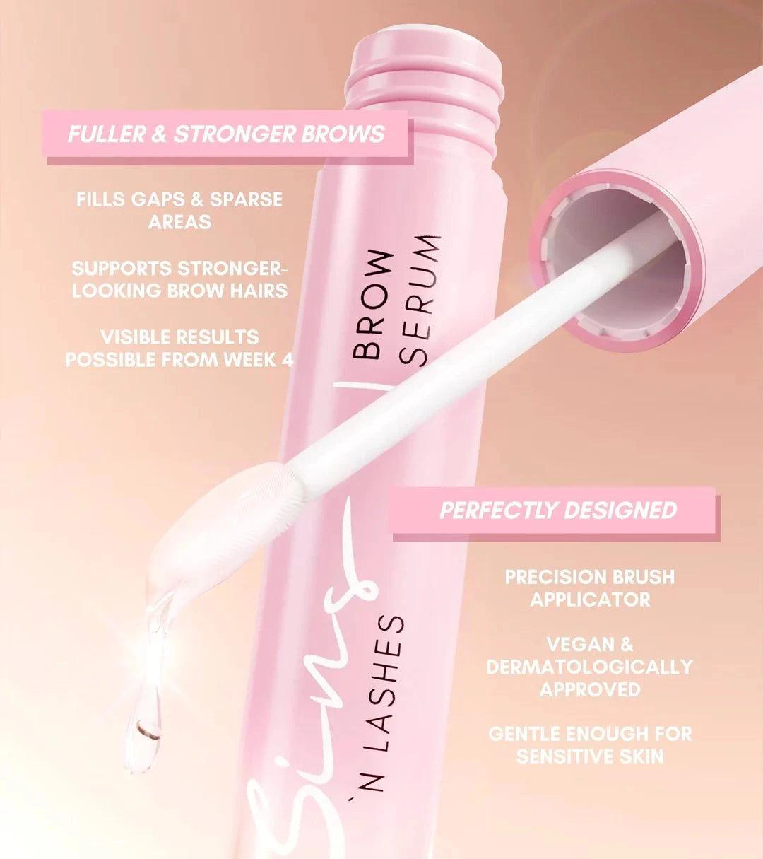 Sins 'N Lashes Eyebrow Serum 5 ml – Kaş Bakım Serumu